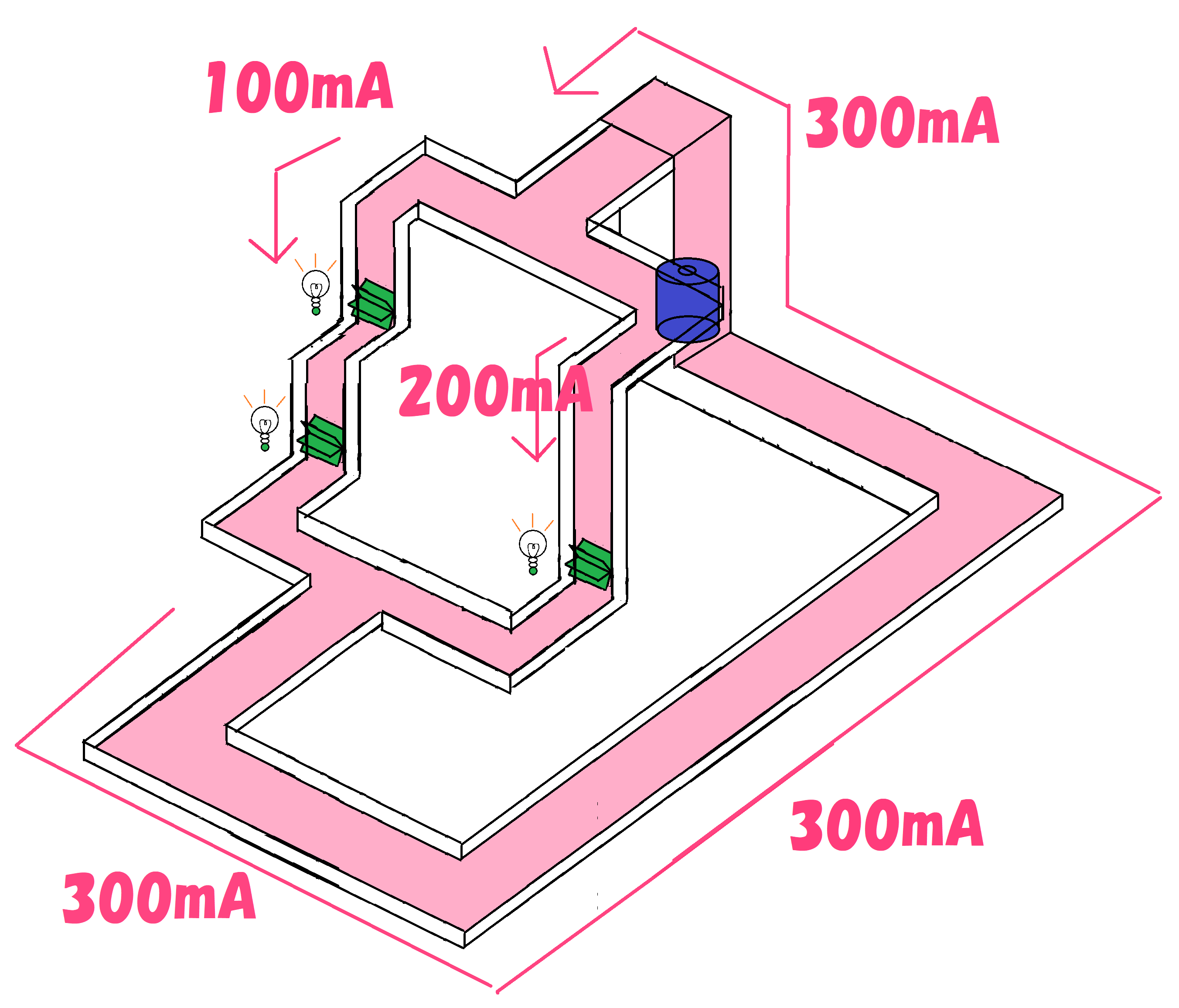 並列回路2段－３