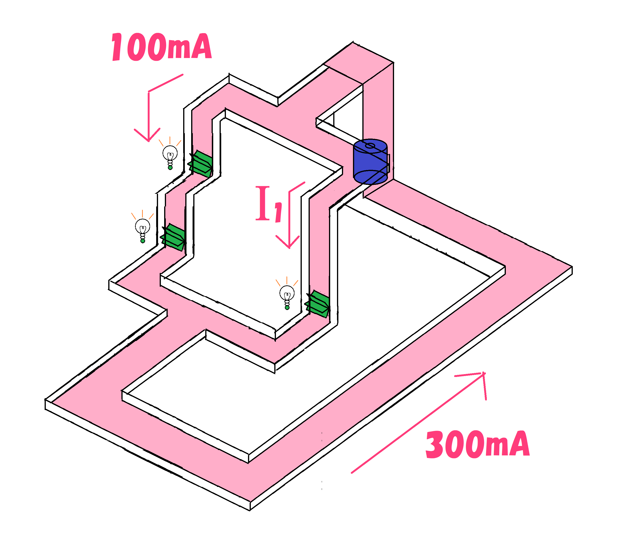 並列回路2段－３