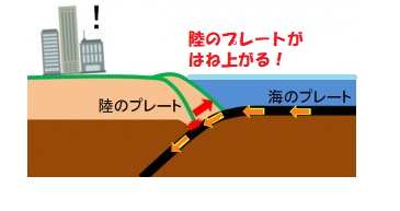 海溝型地震の起き方