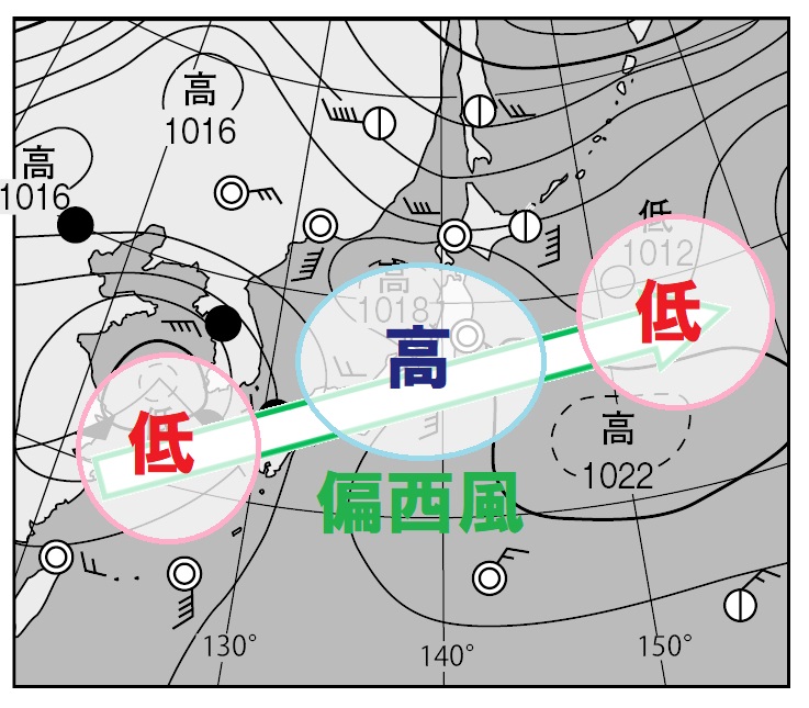 春の天気図３