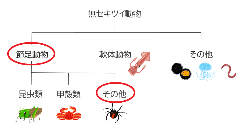 節足動物のその他