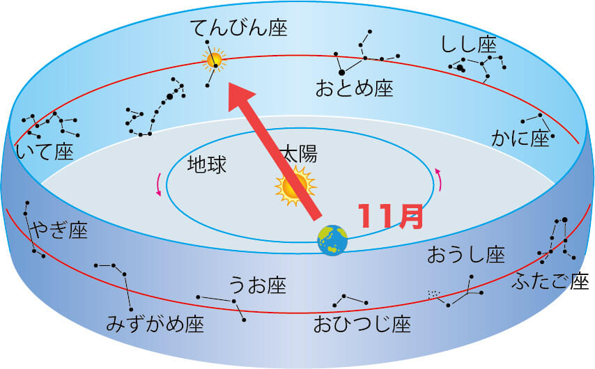 黄道11月